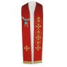 Stole, embroidered, red, Archangel Michael - Image 1