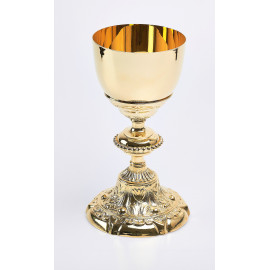 Gold plated chalice - 22 cm (28)