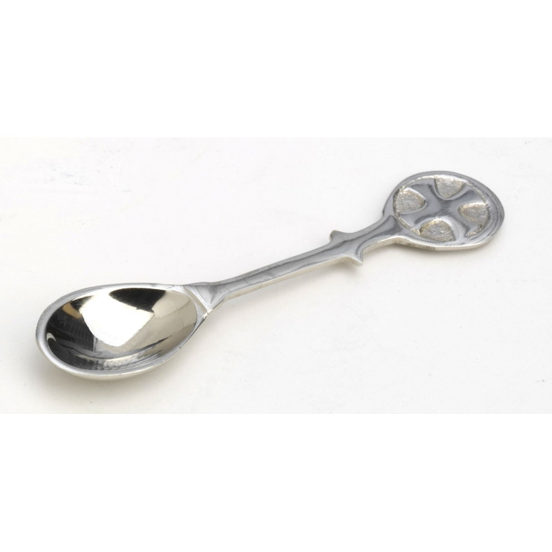Silver incense spoon - 10 cm (3.9 inches) - Best Catholic Shop