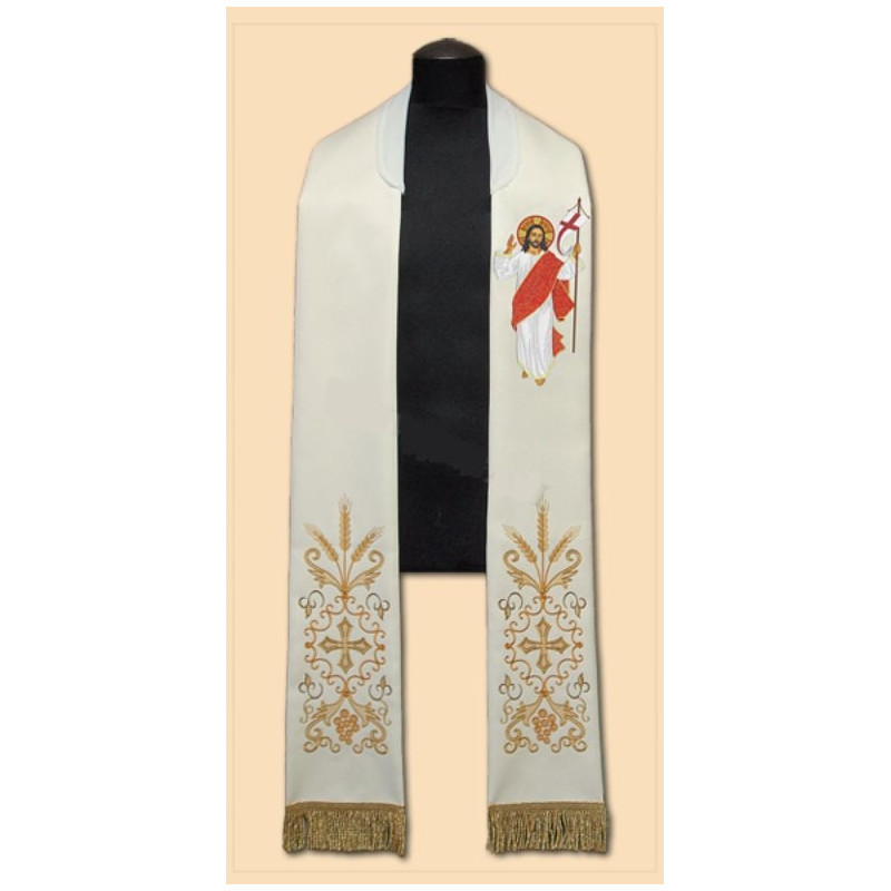 Embroidered stole - Christ Risen (84) - Best Catholic Shop