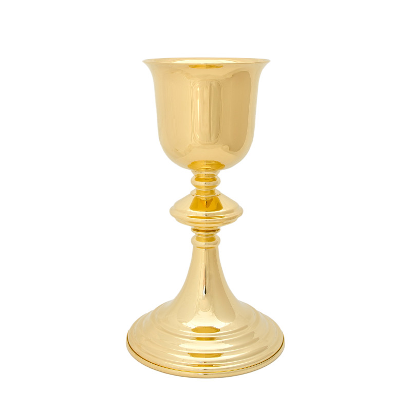 Gold plated chalice - 22 cm (32) - Best Catholic Shop
