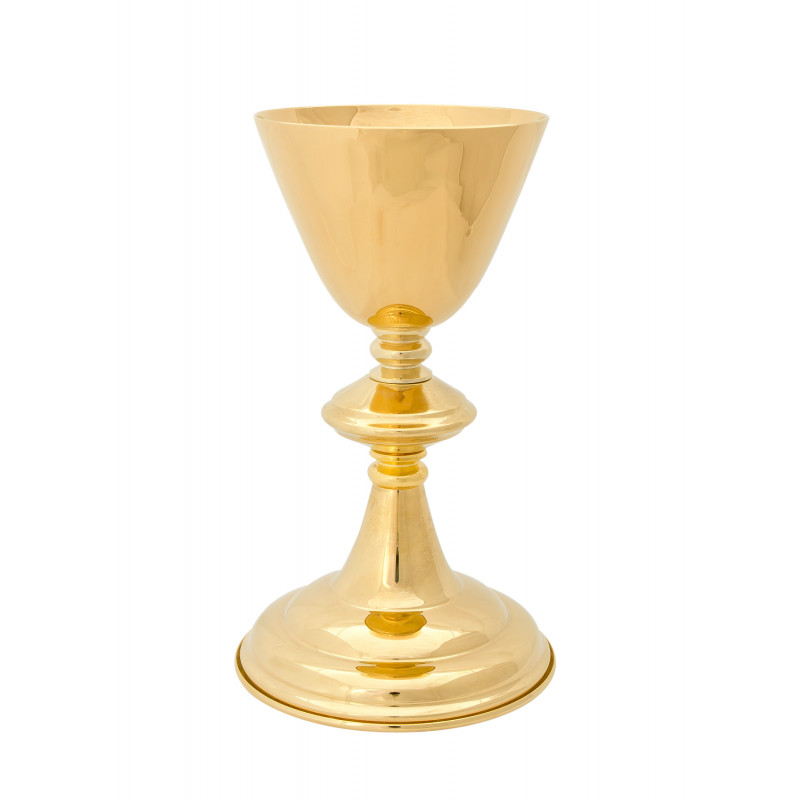 Gold plated chalice - 21 cm (34) - Best Catholic Shop