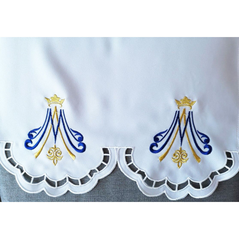 Embroidered altar cloth - Marian design (169) - Best Catholic Shop
