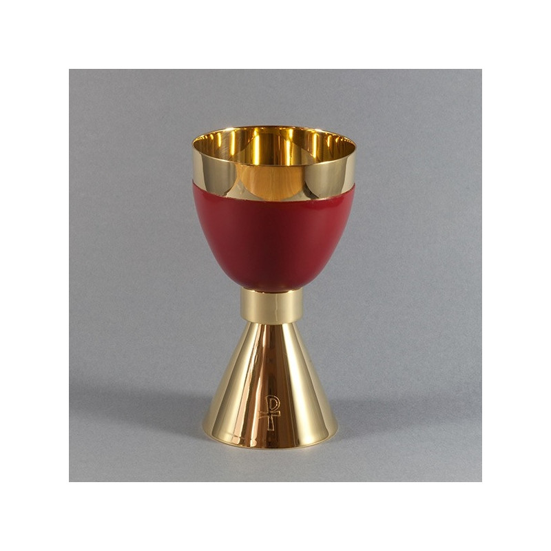 Gold plated chalice - 17 cm (36) - Best Catholic Shop