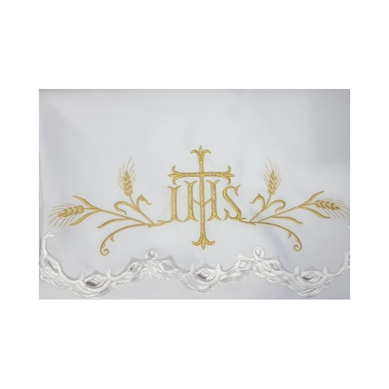 Embroidered altar cloth - Eucharistic design (94) - Best Catholic Shop