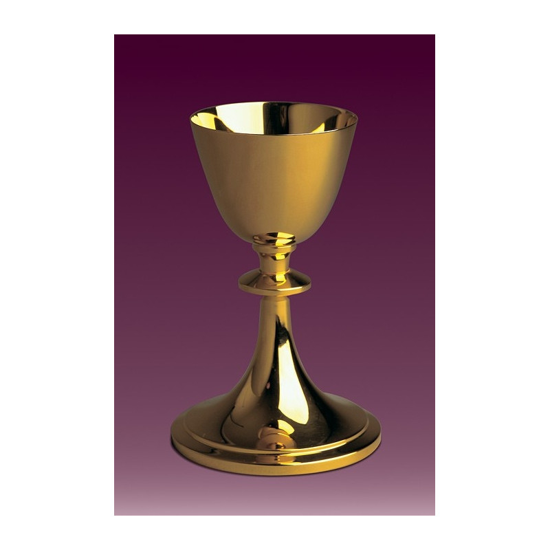 Gold plated chalice - 19 cm (38) - Best Catholic Shop
