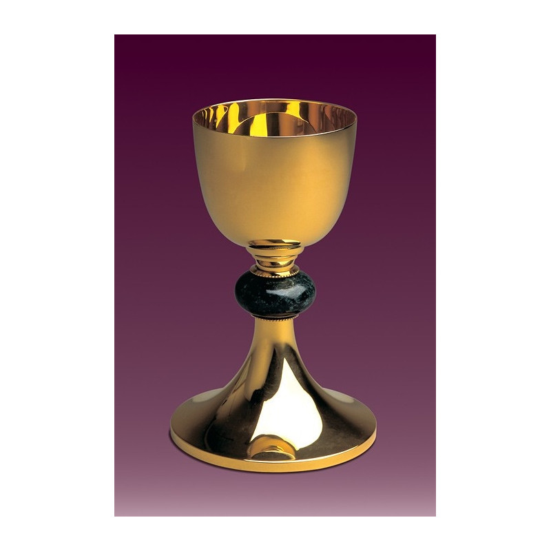 Chalice with Italian marble in nodus - 20 cm (41) - Best Catholic Shop