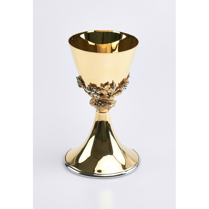 Gold plated chalice - 20 cm (43) - Best Catholic Shop