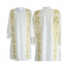 Dalmatic stretch fabric, embroidered stripes (07) - Image 1