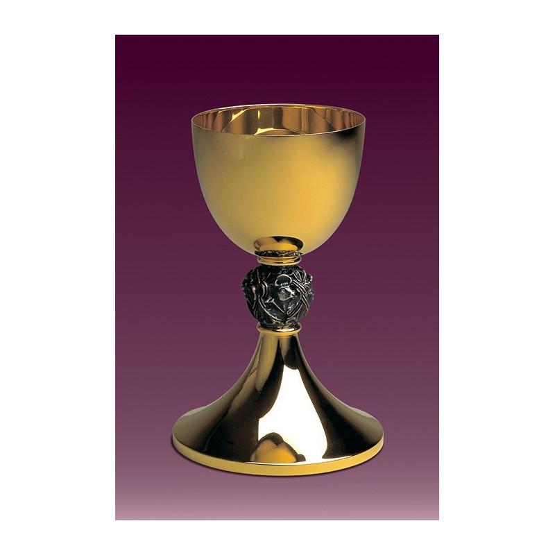 Chalice with four evangelists in animal motifs - 19 cm (48) - Best Catholic Shop