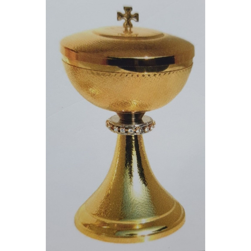 Ciborium with decorated bunt (06) - Best Catholic Shop
