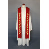 Embroidered stole - liturgical colors, rich embroidery (10) - Image 1