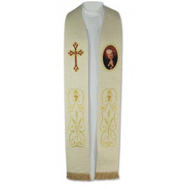 Embroidered stole Cardinal Stefan Wyszyński (1)