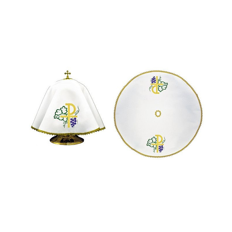 Pax embroidered ciborium veil (15) - Best Catholic Shop