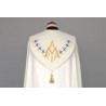 Embroidered Marian cope ecru (74) - Image 2