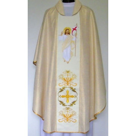 Embroidered chasuble - Christ Risen (47)
