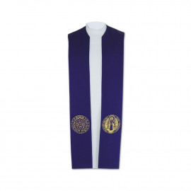 Benedictus double-sided stole