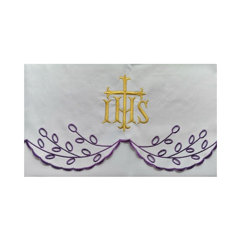 Embroidered altar cloth - Eucharistic design (211) - Best Catholic Shop