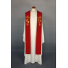 Embroidered stole for concelebration - liturgical colors (7) - Image 2