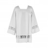 Priest surplice with pleats - IHS lace (10) - Image 2
