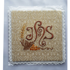 IHS gold chalice pall (4)