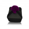 3 or 4 wing biretta (black with red / purple pom pom) - Image 3