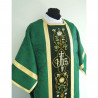 Roman dalmatic, jacquard, liturgical colors - Image 3