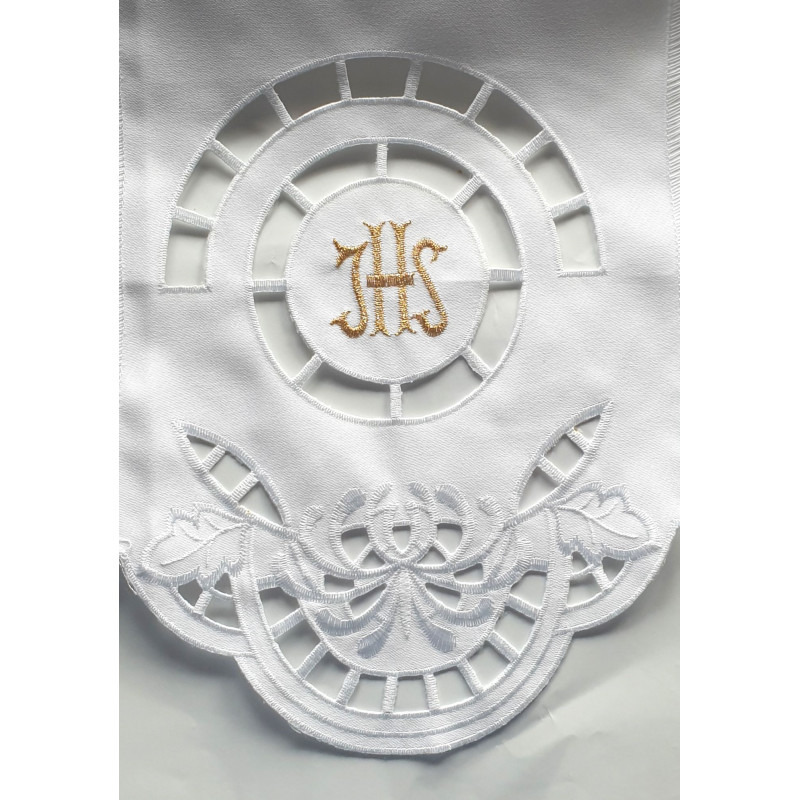 Embroidered altar cloth - Eucharistic design (106) - Best Catholic Shop