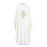 IHS embroidered chasuble - liturgical colors (41) - Image 3