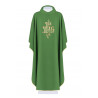 IHS embroidered chasuble - liturgical colors (41) - Image 4