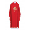 IHS embroidered chasuble - liturgical colors (41) - Image 5