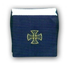 Burse for sick call paten - blue