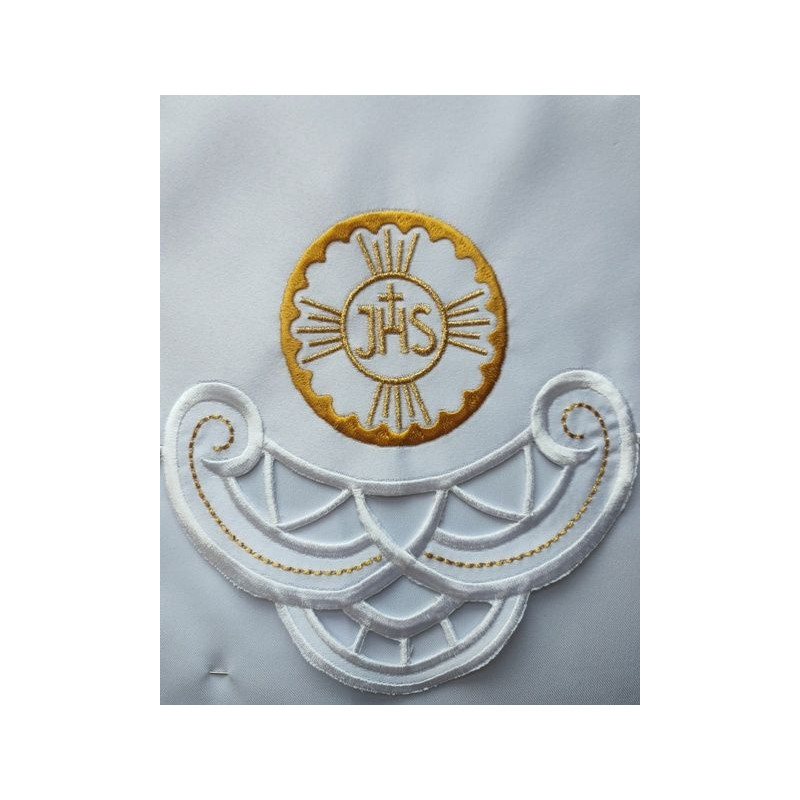 Embroidered altar cloth - Eucharistic design (134) - Best Catholic Shop