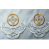 Embroidered altar cloth - Eucharistic design (134) - Image 2