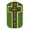 Roman chasuble - damask fabric IHS (24) - Image 1