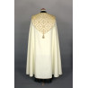 Ecru embroidered damask cope (58) - Image 2