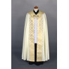 Ecru embroidered damask cope (58) - Image 1