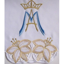 Embroidered Marian cloth (82)