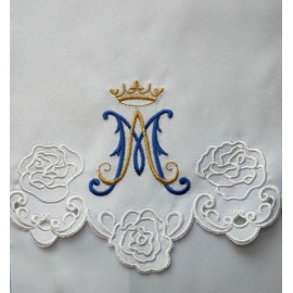Embroidered altar cloth - Marian design (222)