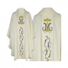 Gothic chasuble with Marian embroidery (36) - Image 1