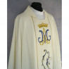 Gothic chasuble with Marian embroidery (36) - Image 2