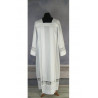 Traditional priest alb with tabs + guipure (13) - Image 1