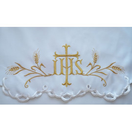 Embroidered altar cloth - Eucharistic design (179)