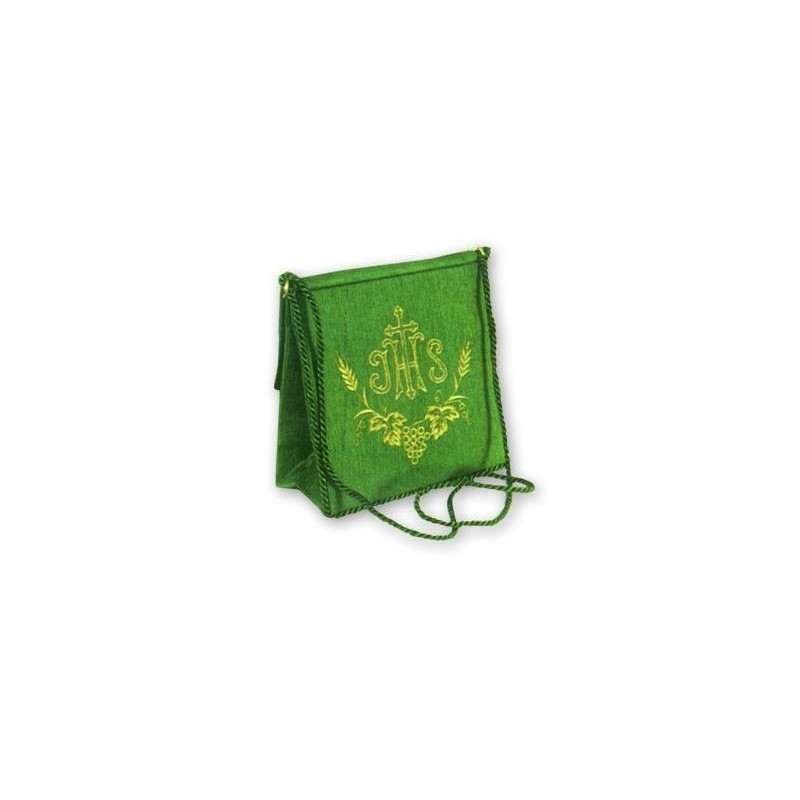 Burse to ailing - IHS green (1) - Best Catholic Shop