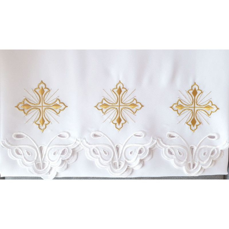 Embroidered altar cloth - Eucharistic design (99) - Best Catholic Shop