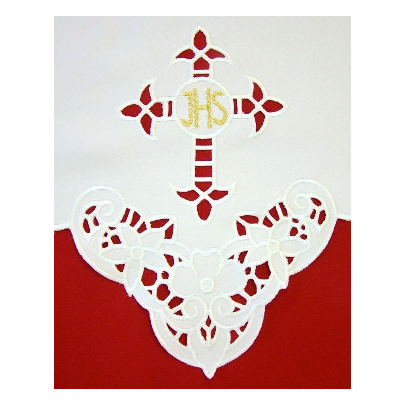 Embroidered altar cloth - Eucharistic design (96) - Best Catholic Shop