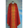 Chasuble liturgical colors - beautiful embroidered belt + stones (2) - Image 4