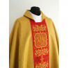 Gothic chasuble embroidered with IHS - Image 2