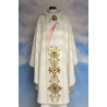 Chasuble Jesus I trust in you white, plain - Image 1