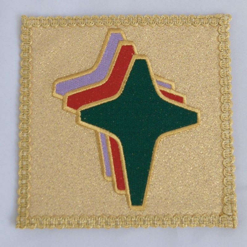 Chalice pall embroidered with three crosses - Best Catholic Shop